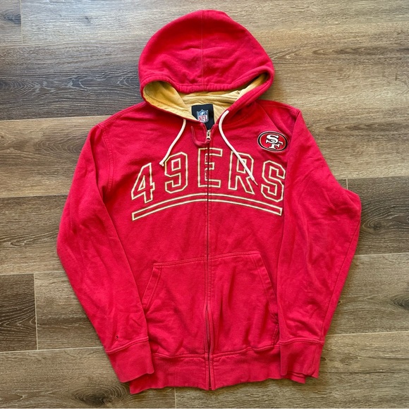 NFL 49ers zip up hoodie - Picture 1 of 5